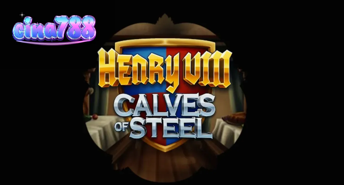 Tampilan visual slot Henry 8th Calves of Steel dengan tema gym kerajaan